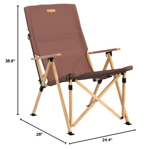 S'more high back reclining chair backrest shows four-position recline for customizable comfort.