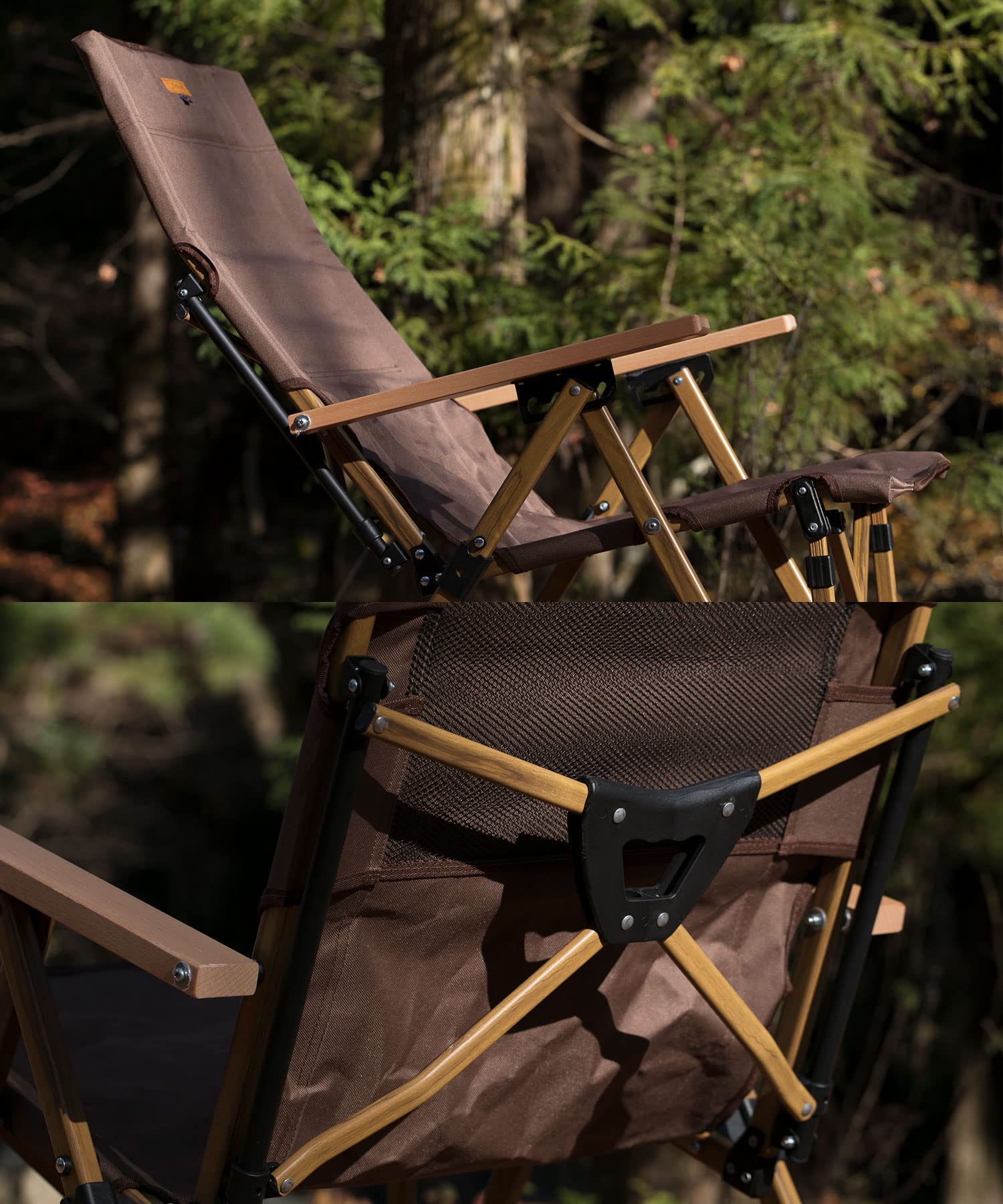 S'more chair on a portable outdoor scene demonstrates versatile comfort.