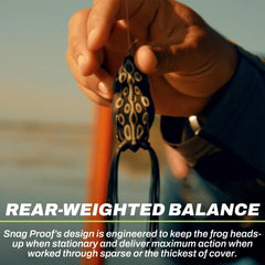 SNAG PROOF Bobby's Perfect Frog Braid-Secure Line Tie prevents braid slippage