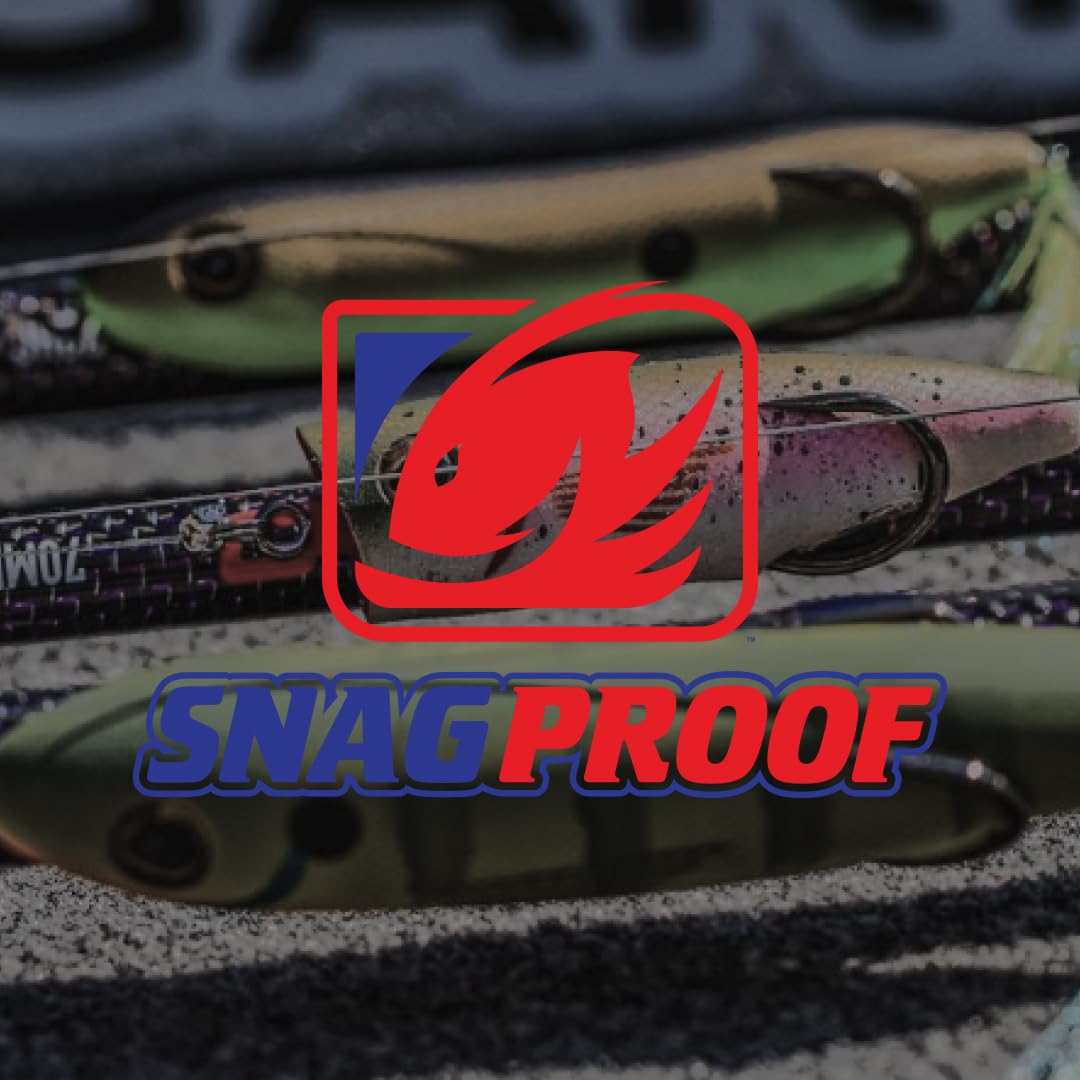 Snag Proof Zoo Pop lifelike detailing enhances realism for predatory fish.