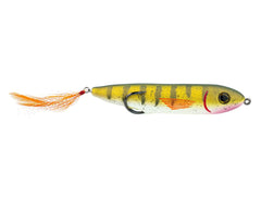 SNAG PROOF Zoo Pup topwater lure showing walk-the-dog action for bass near cover.