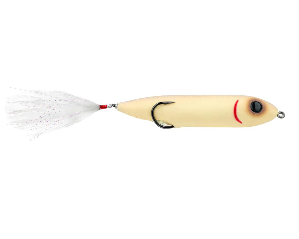Snag Proof Zoo Pup topwater lure showing lifelike buoyancy for bass.