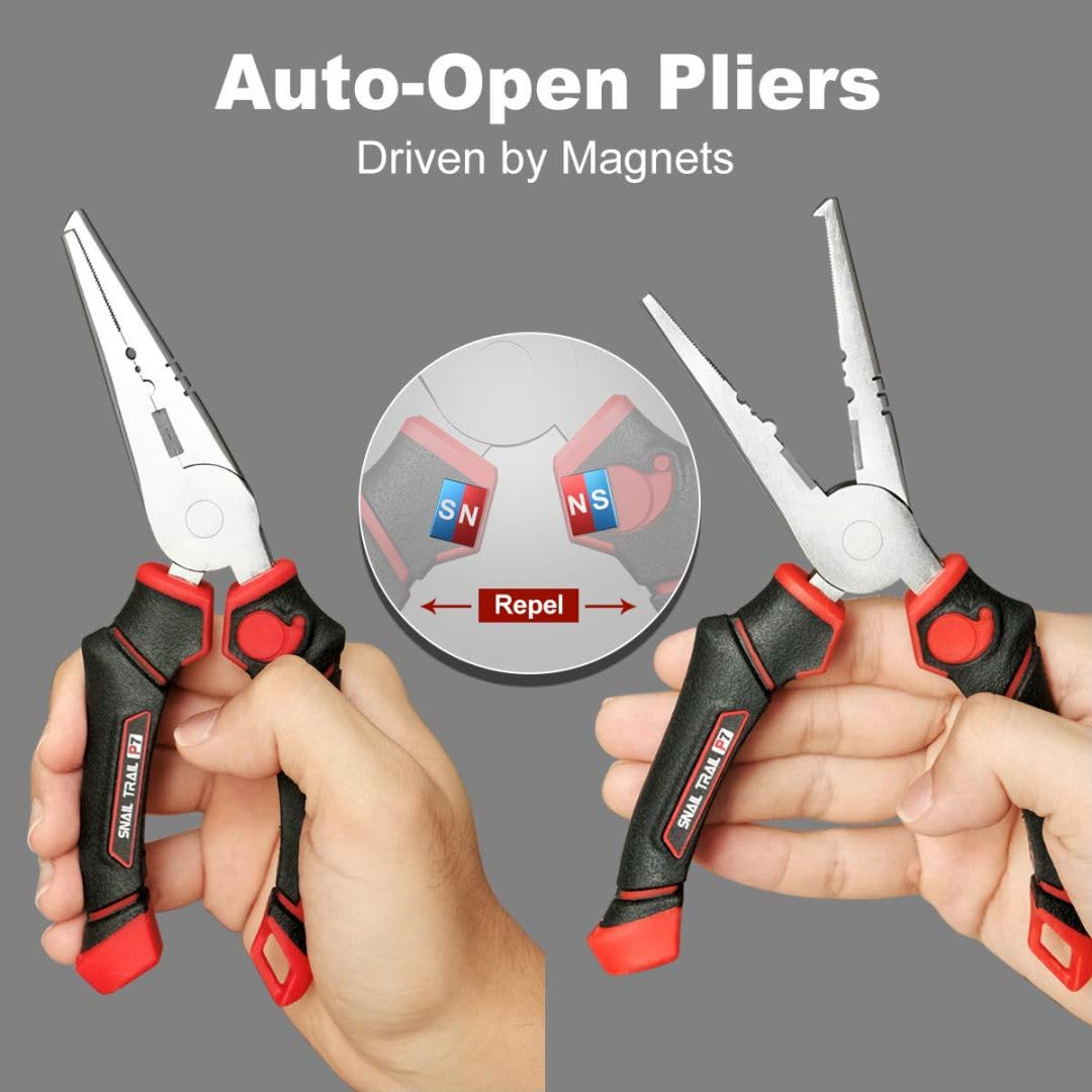 Pliers designed for saltwater use and corrosion resistance