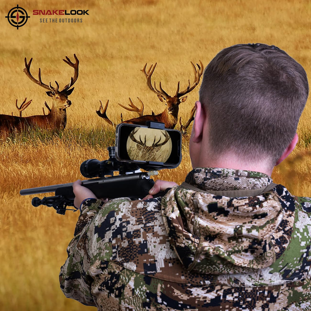 SnakeLook GEN 2 includes three compression fittings for diverse scope sizes