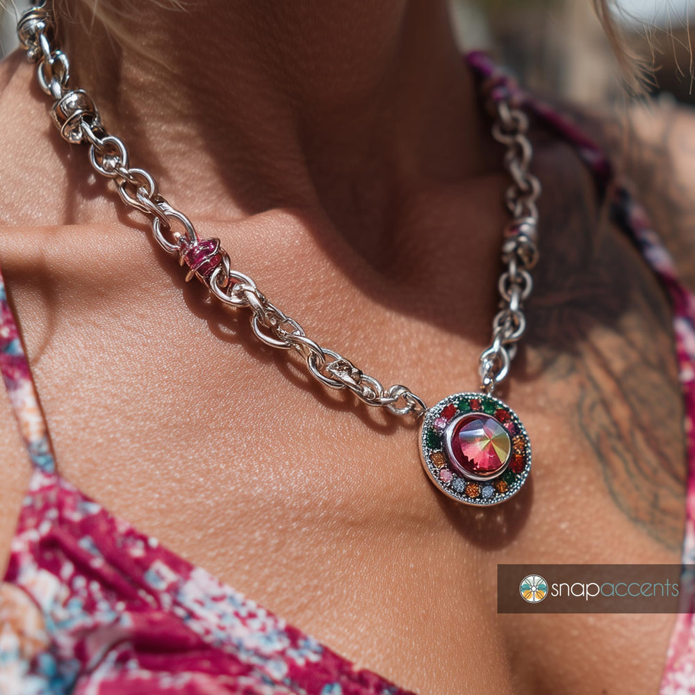 SnapAccents ginger charm closeup adds stylish detail.