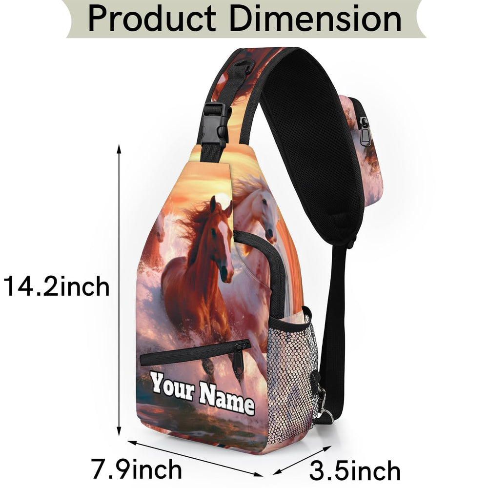 Snatocys sling bag adjustable strap ensures comfortable, personalized fit.