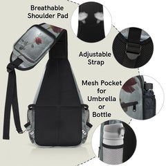 Organized interior pockets for phone, wallet, and keys on the go.