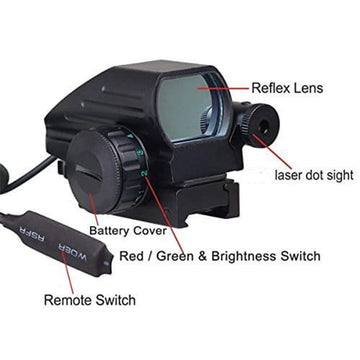 Compact 33 mm objective aperture offers a wide field of view.