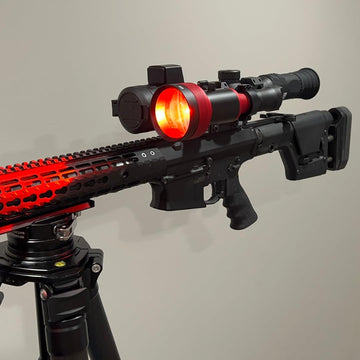 Sniper Hog Lights 21700 battery powering the light on hunts