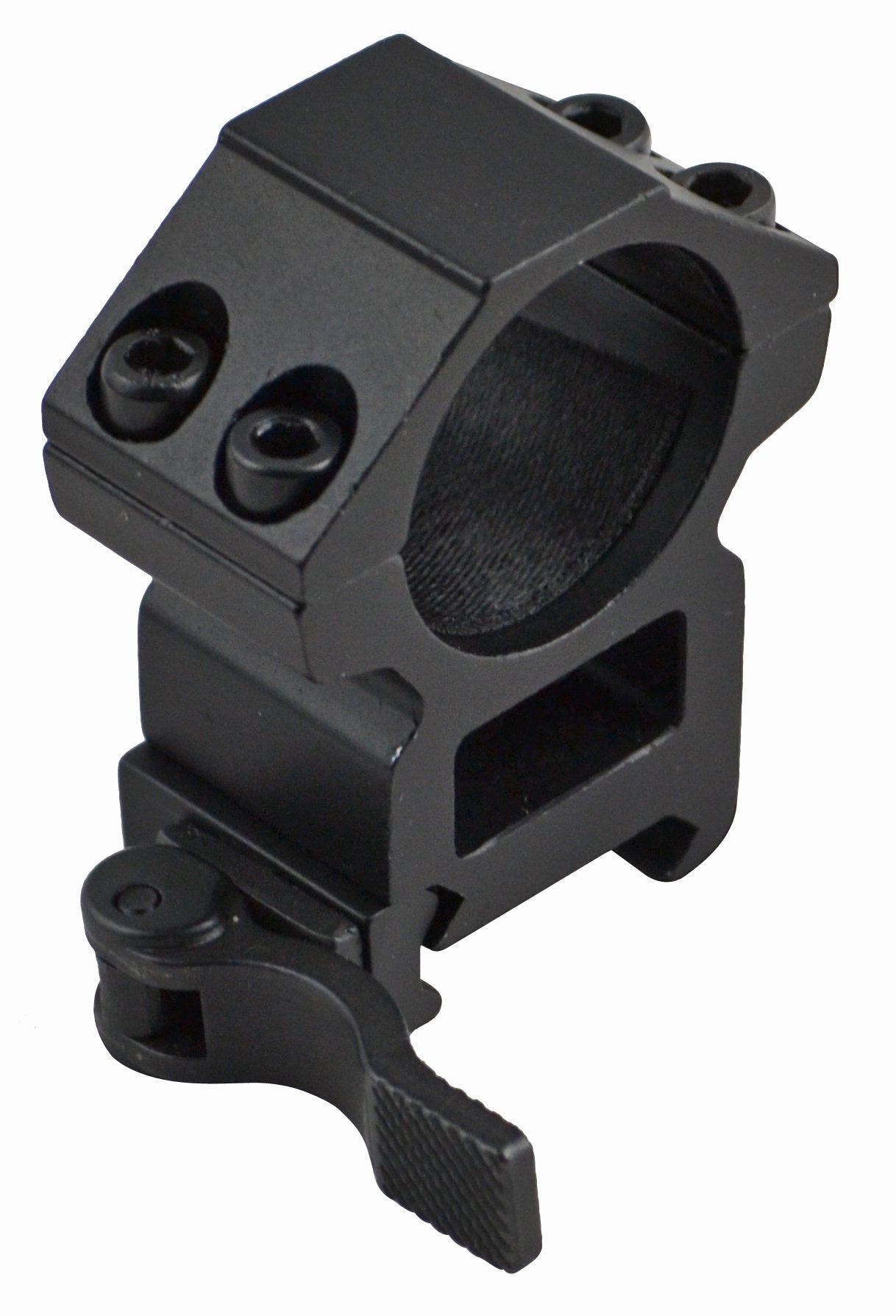 SNIPER rings mounted-in-use demonstrating secure fit for fast optic swaps.