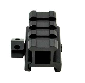 Sniper riser mount hard anodized for durable, corrosion-resistant performance
