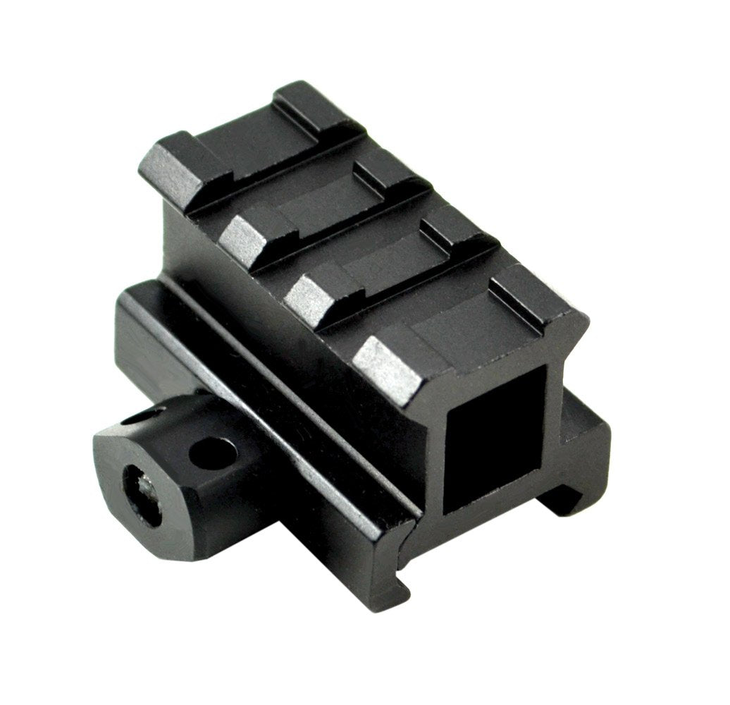Sniper riser mount quick release enables rapid optic changes in the field