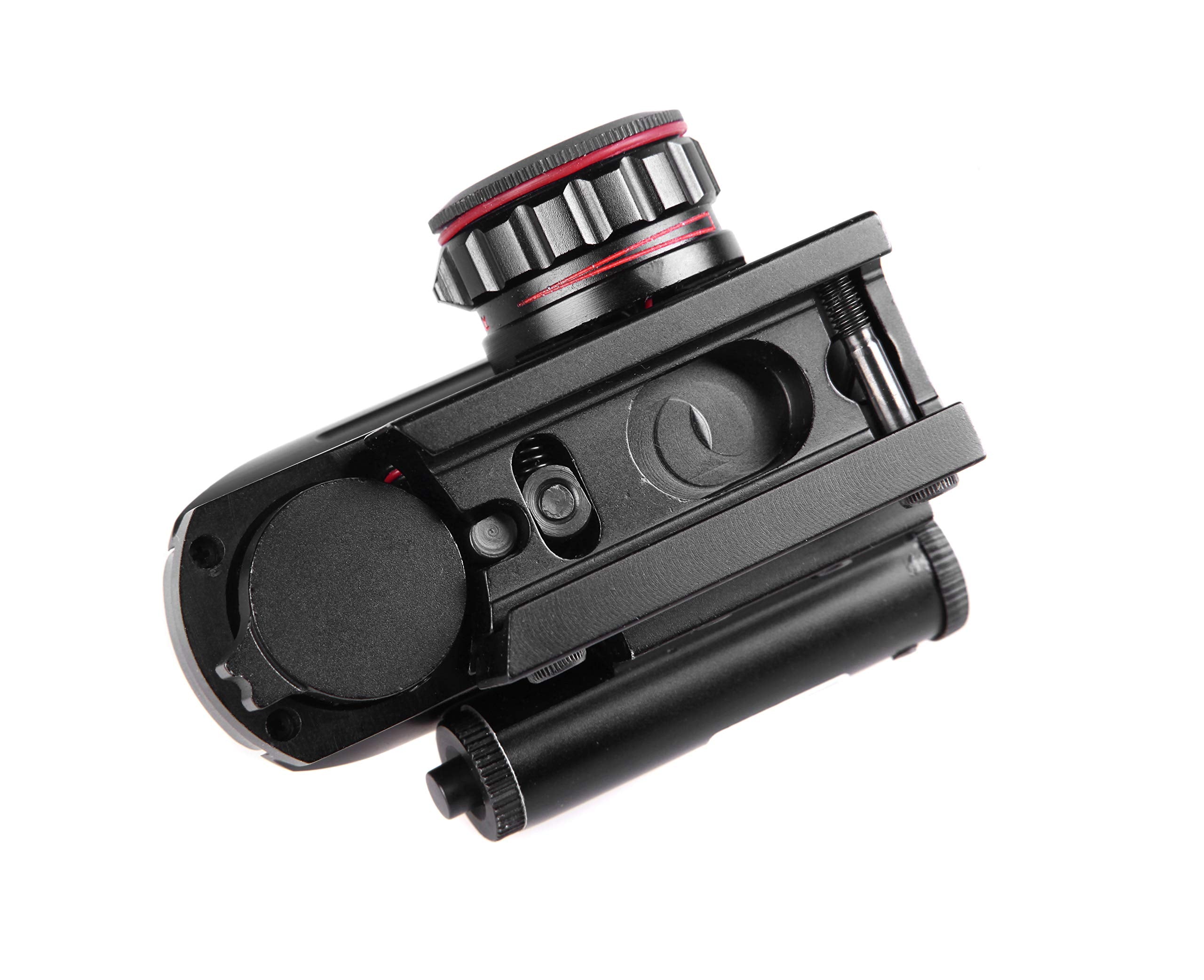Durable T6 6061 aluminum body with matte black anodized finish.