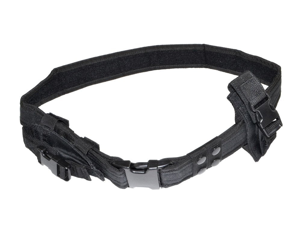 Sniper Tac Belt shown with quick-release buckle for fast access