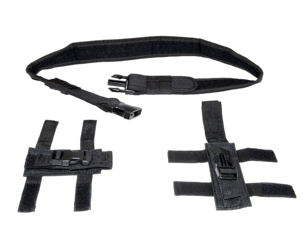 Sniper Tac Belt displaying two pistol mag pouches for organized gear