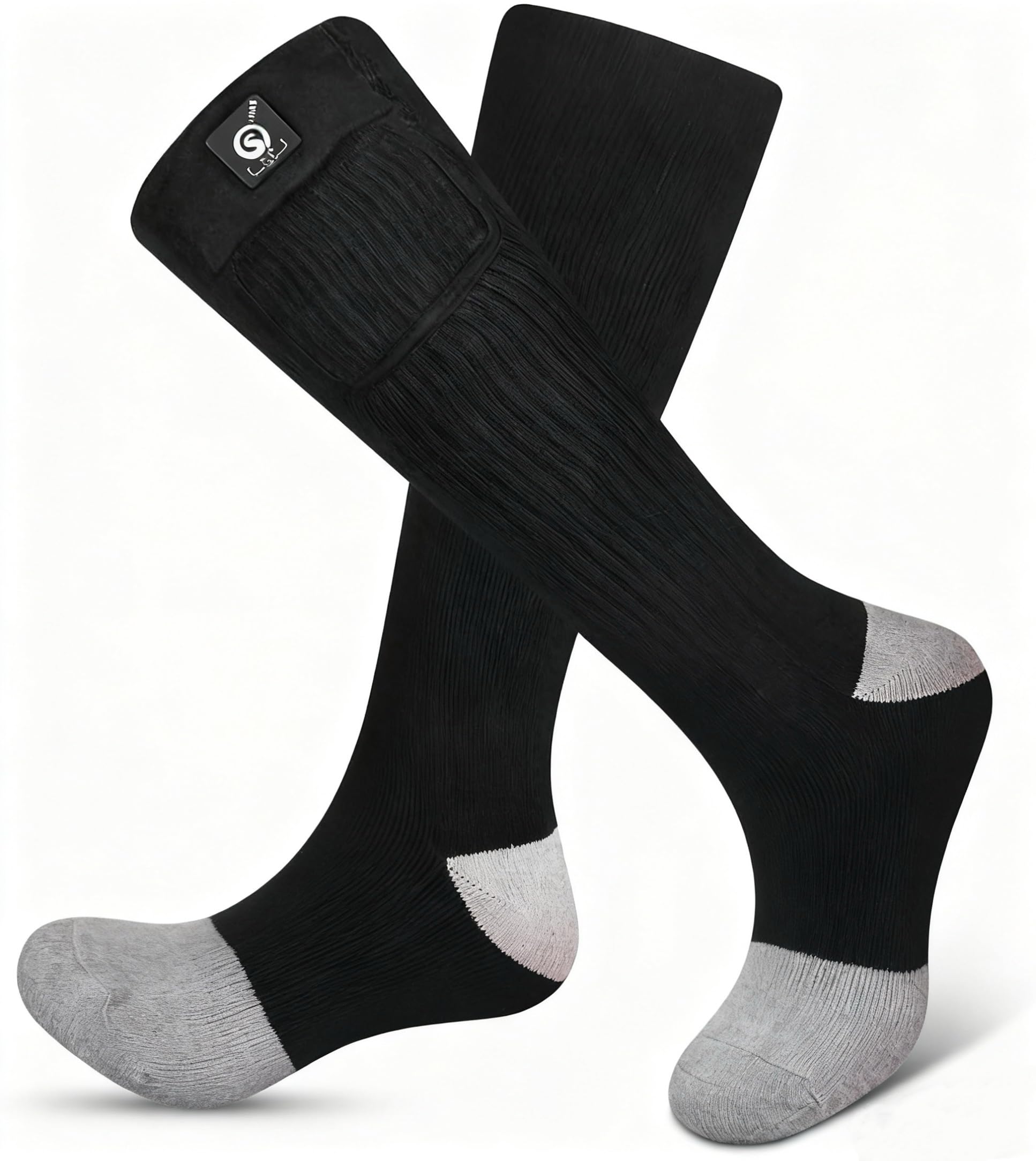 Snow Deer heated socks with full toe-to-heel heat for all-day warmth.