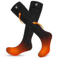 Snow Deer heated socks unisex-fit showcase flexible comfort for cold days.