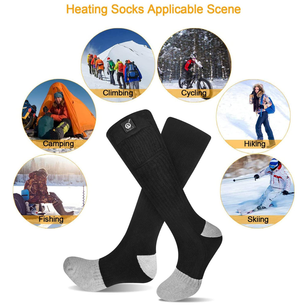 Snow Deer heated socks deliver all-day warmth and comfort during chilly commutes.
