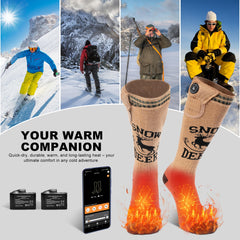 Snow Deer three heat settings to tailor comfort quickly