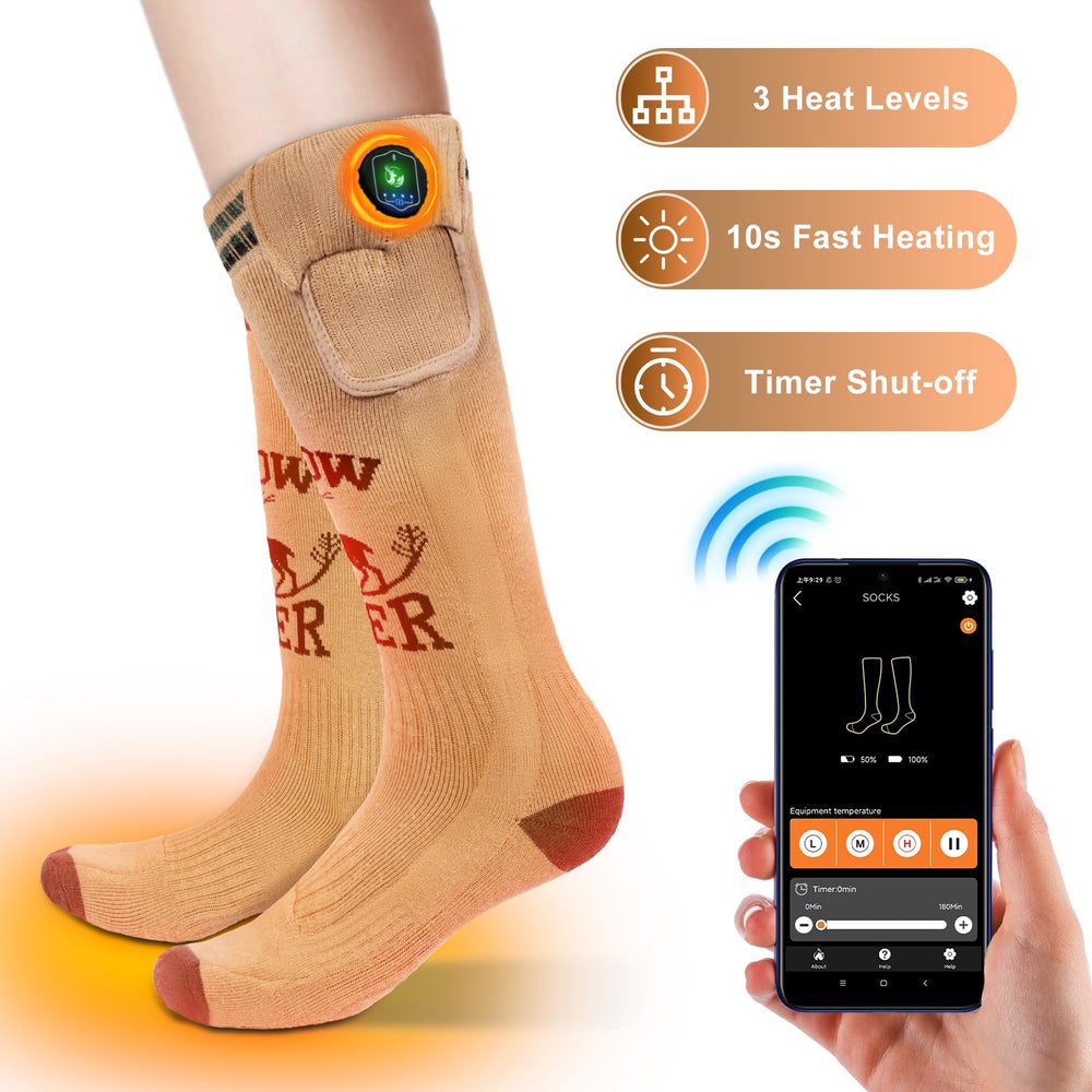 Snow Deer toe heating focus delivers warmth where it matters most