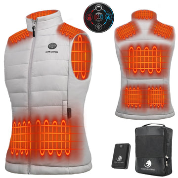 Snow Leopard fabric closeup shows wind and snow-resistant nylon for rugged days.