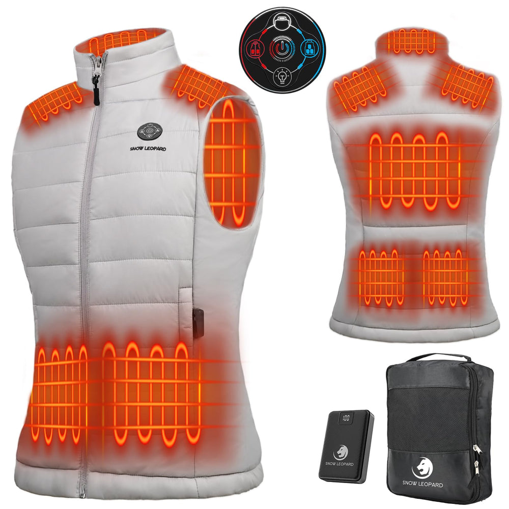 Snow Leopard fabric closeup shows wind and snow-resistant nylon for rugged days.