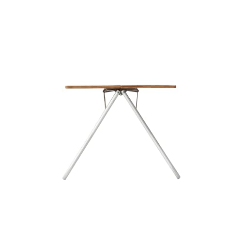Snow Peak Bamboo My Table LV-034TR laminated bamboo top provides warm natural texture.