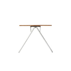 Snow Peak Bamboo My Table LV-034TR laminated bamboo top provides warm natural texture.