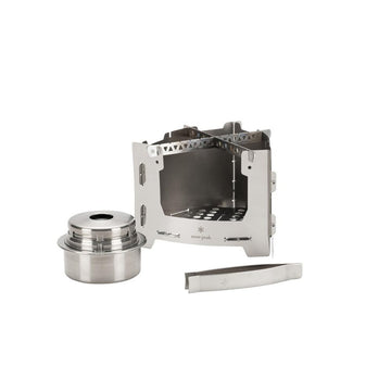 Snow Peak BS-010 Fire Stove Coen compact packaging for easy carry