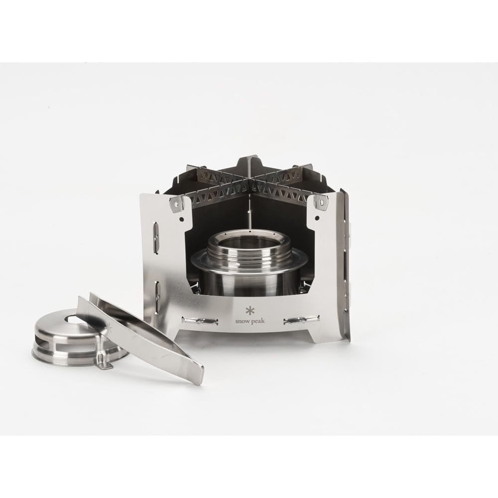 Snow Peak BS-010 Fire Stove Coen foldable legs provide stable setup