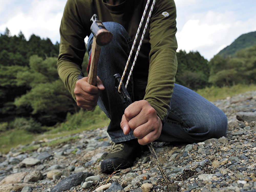 Snow Peak Copper Head vibration-damping design for tough terrain and steady pounding.