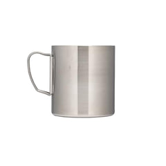 Snow Peak collapsible-handle mug stored for easy packing on outdoor trips