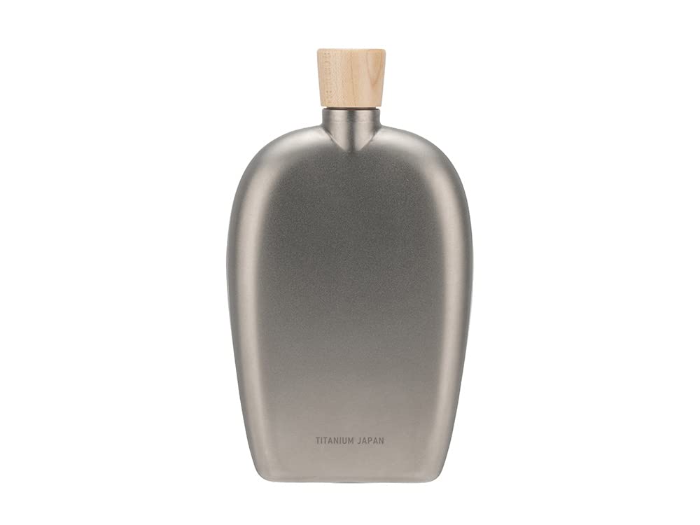 Snow Peak outdoor scene with the flask ready in nature