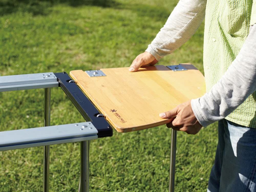 Snow Peak IGT Bamboo L Corner showcases timeless Japanese design and durable craftsmanship.