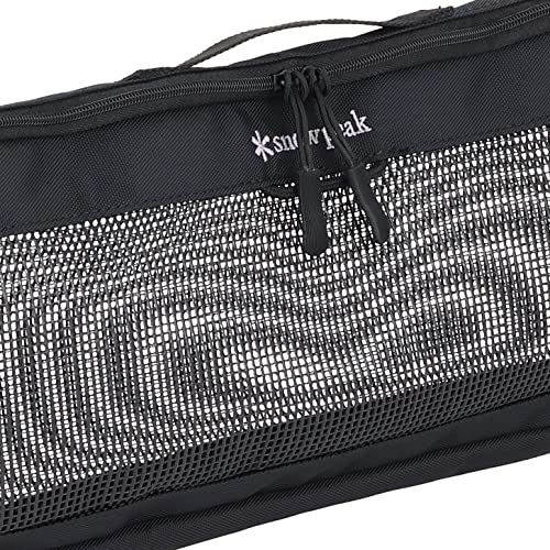 Snow Peak Kitchen Mesh Case L BG-030R-L reliable gear storage for small tools.