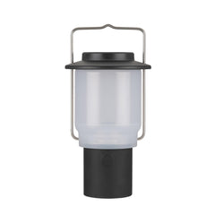 Snow Peak Mini Hozuki main unit provides soft ambient camping light.