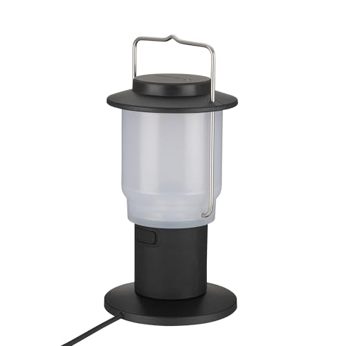 Warm white 3000K glow from Snow Peak Mini Hozuki creates cozy camp atmosphere.
