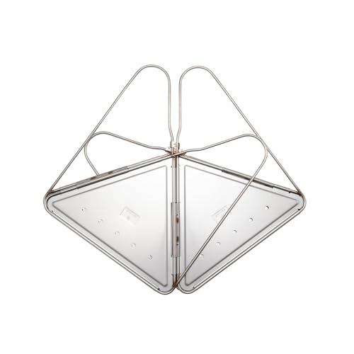 Snow Peak Pack & Carry XL fireplace close-up of stainless steel body and clean lines