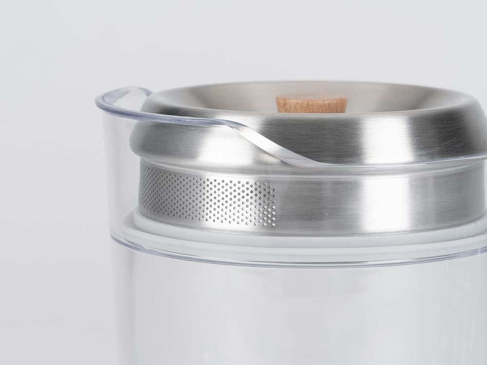 Snow Peak Sayou Tea Set stand provides stable support on uneven ground.