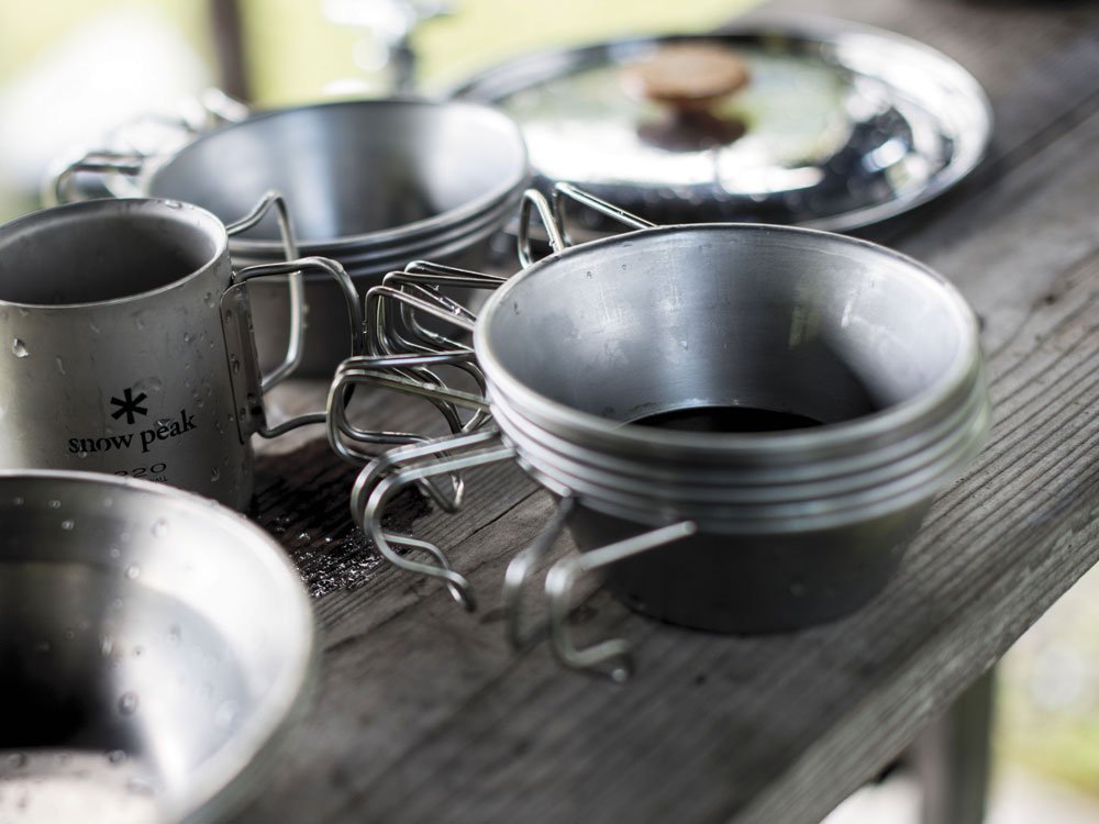 Snow Peak Sierra Cup crafted in Japan highlights meticulous craftsmanship.