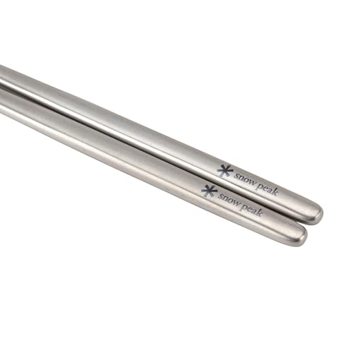Snow Peak Titanium Chopsticks bright metallic colourways help you spot them in your kit