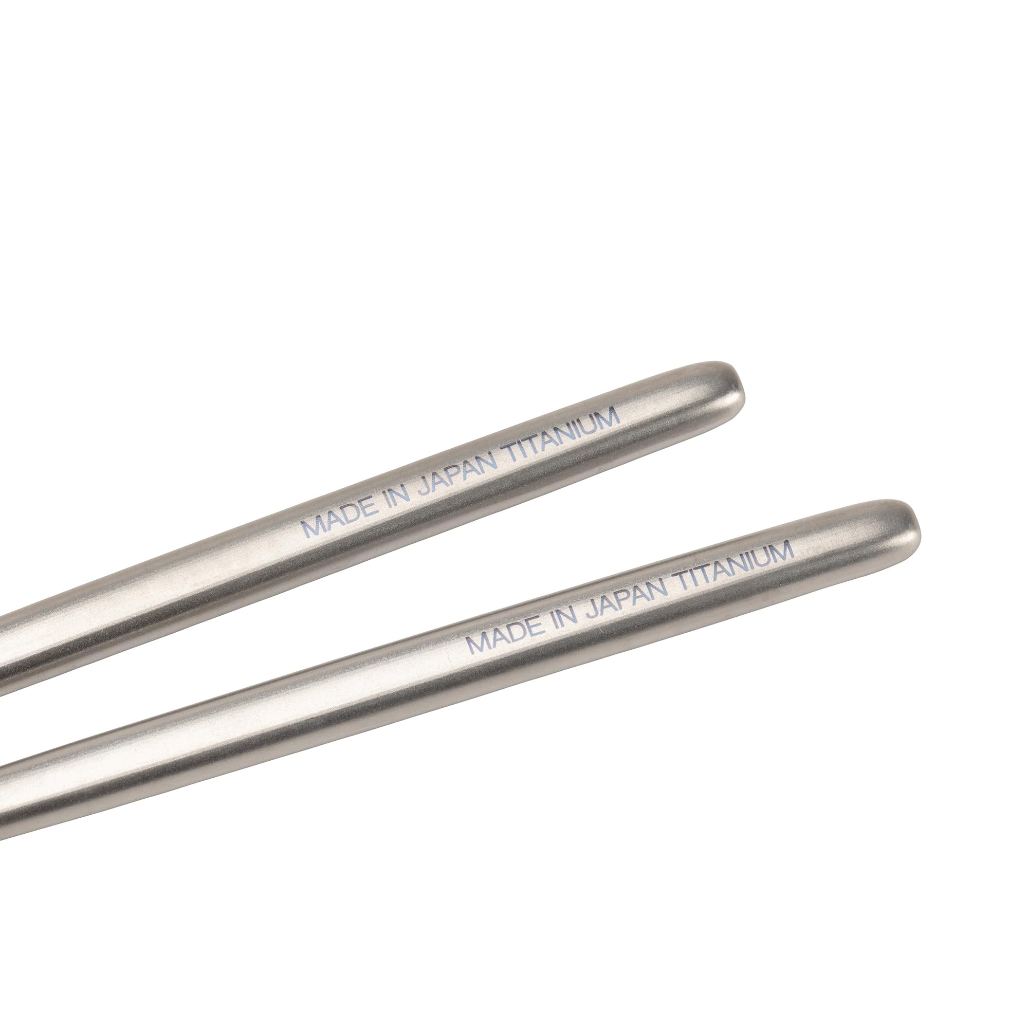 Snow Peak Titanium Chopsticks in-use camping scene demonstrates outdoor meal functionality
