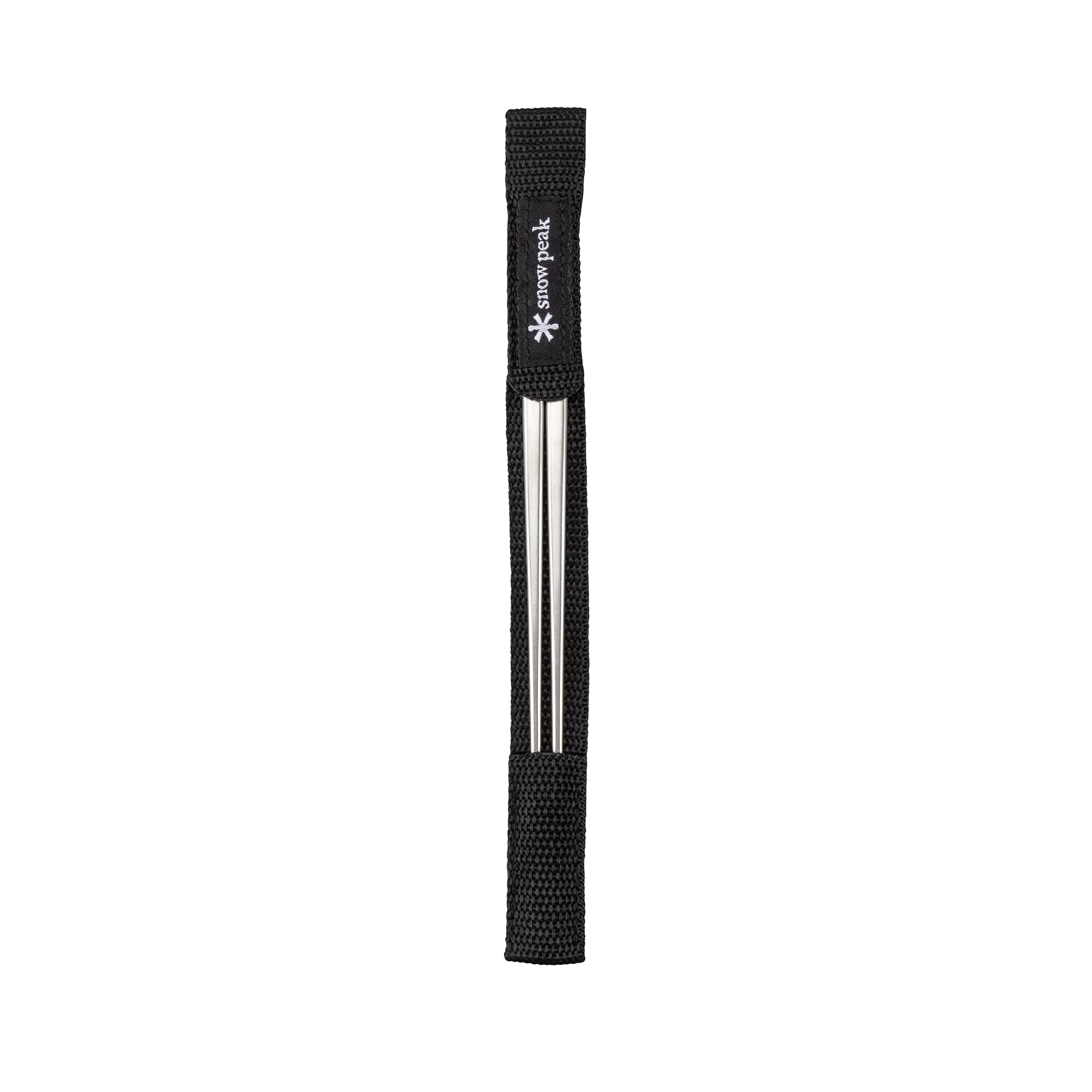 Snow Peak Titanium Chopsticks ultralight closeup showing 22g weight for backpacking convenience