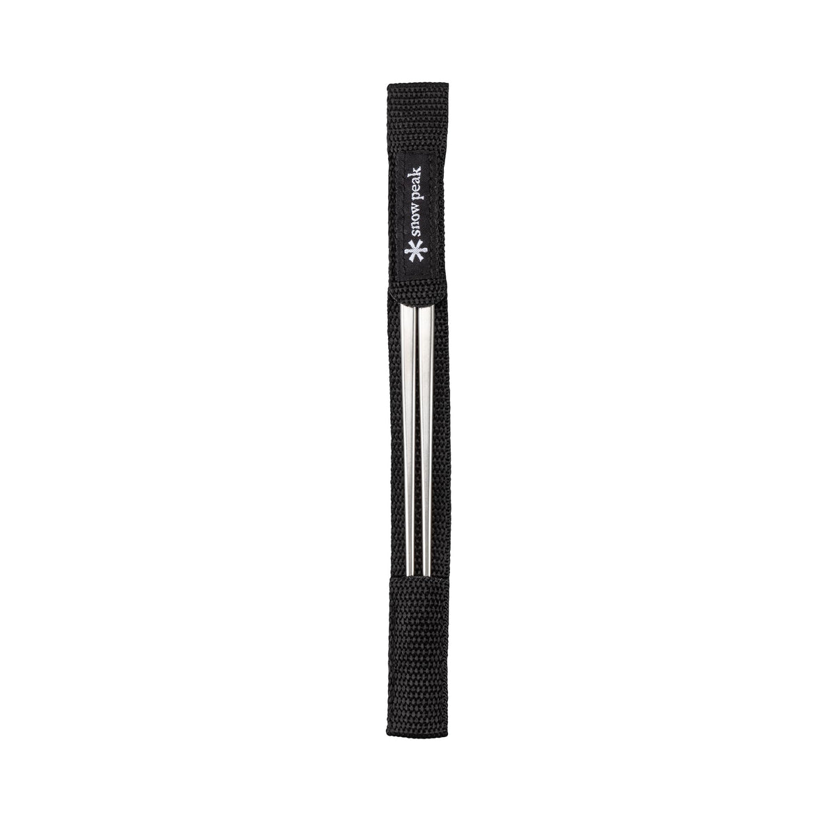Snow Peak Titanium Chopsticks ultralight closeup showing 22g weight for backpacking convenience