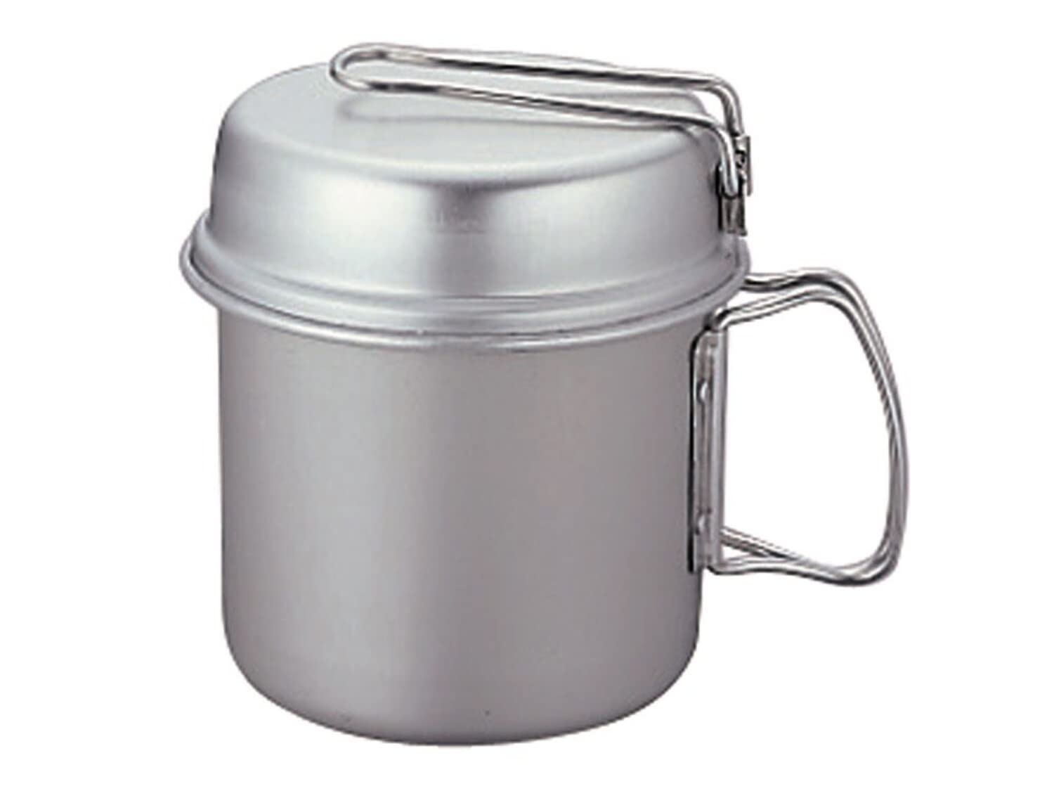 Snow Peak Trek 1400 aluminum frypan shown beside pot for versatile meals.