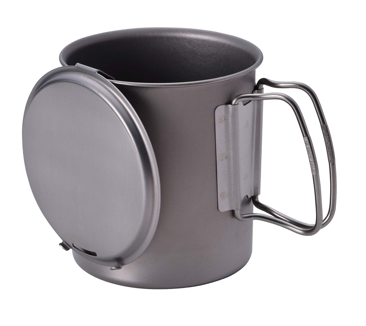 Snow Peak Trek 700 pot top view highlights ultralight titanium craftsmanship for solo trips.