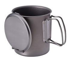 Snow Peak Trek 700 pot top view highlights ultralight titanium craftsmanship for solo trips.
