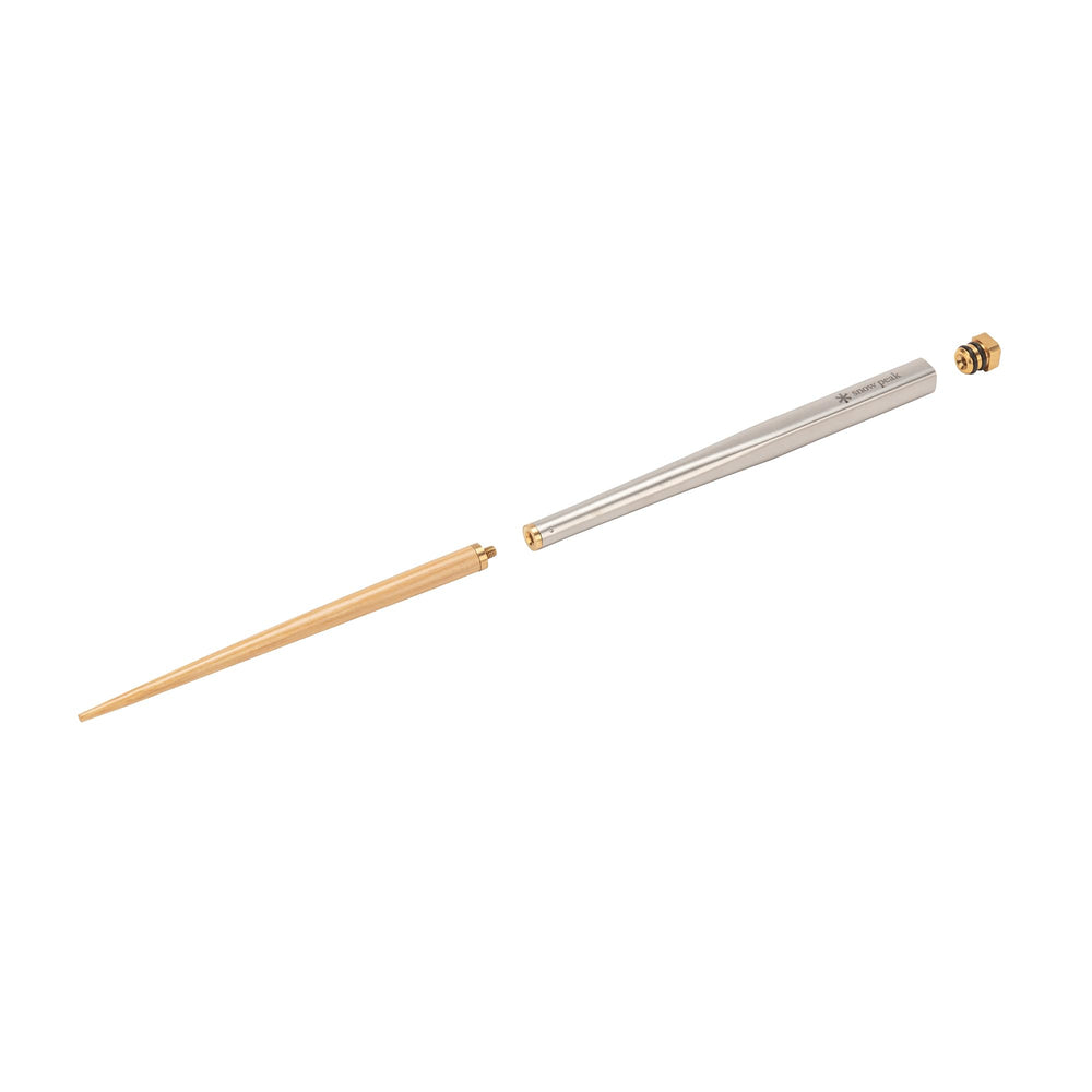 Snow Peak Wabuki chopsticks with Titanium Trek Plate pairing for a complete meal.