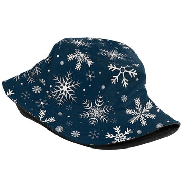 All-over funny print pattern on bucket hat