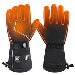 SNOWYES heated gloves top view showing sleek design for all-day warmth